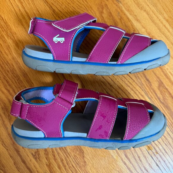 See Kai Run Wilder Shoes Berry Size 3 - Picture 3 of 5